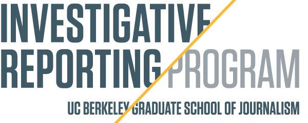 irp-logo Logo for the Investigative Reporting Program at the UC Berkeley Graduate School of Journalism. The words "Investigative Reporting Program" are split diagonally, with the top part in dark gray-blue and the bottom part in a lighter gray, symbolizing Berkeley Journalism’s commitment to deep-dive reporting.
